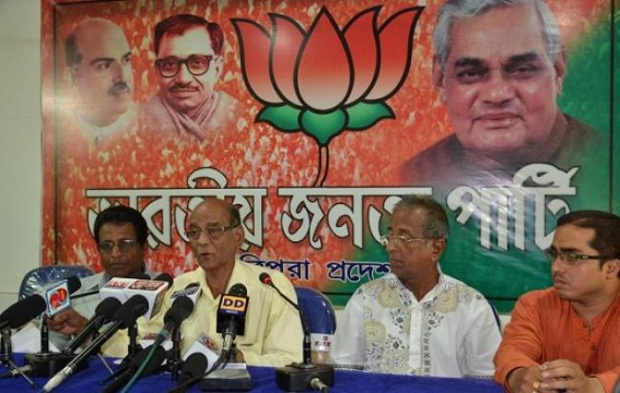 BJP calls strike in Tripura on May 12 BJP calls strike in Tripura on May 12